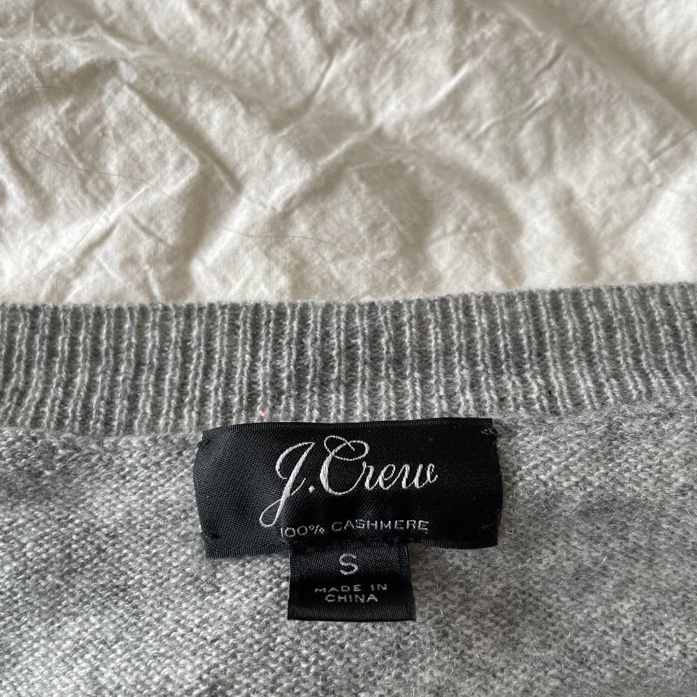 J.Crew Cashmere V-Neck Sweater